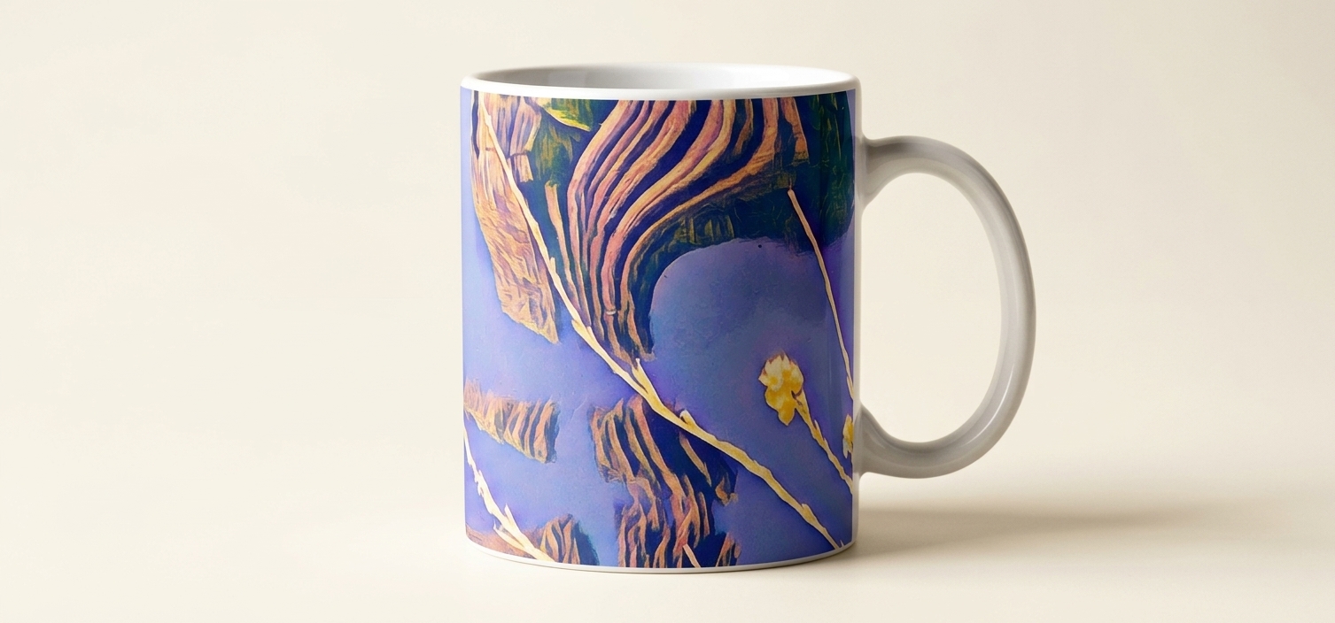 Stumped Reflection  on Ceramic Mug