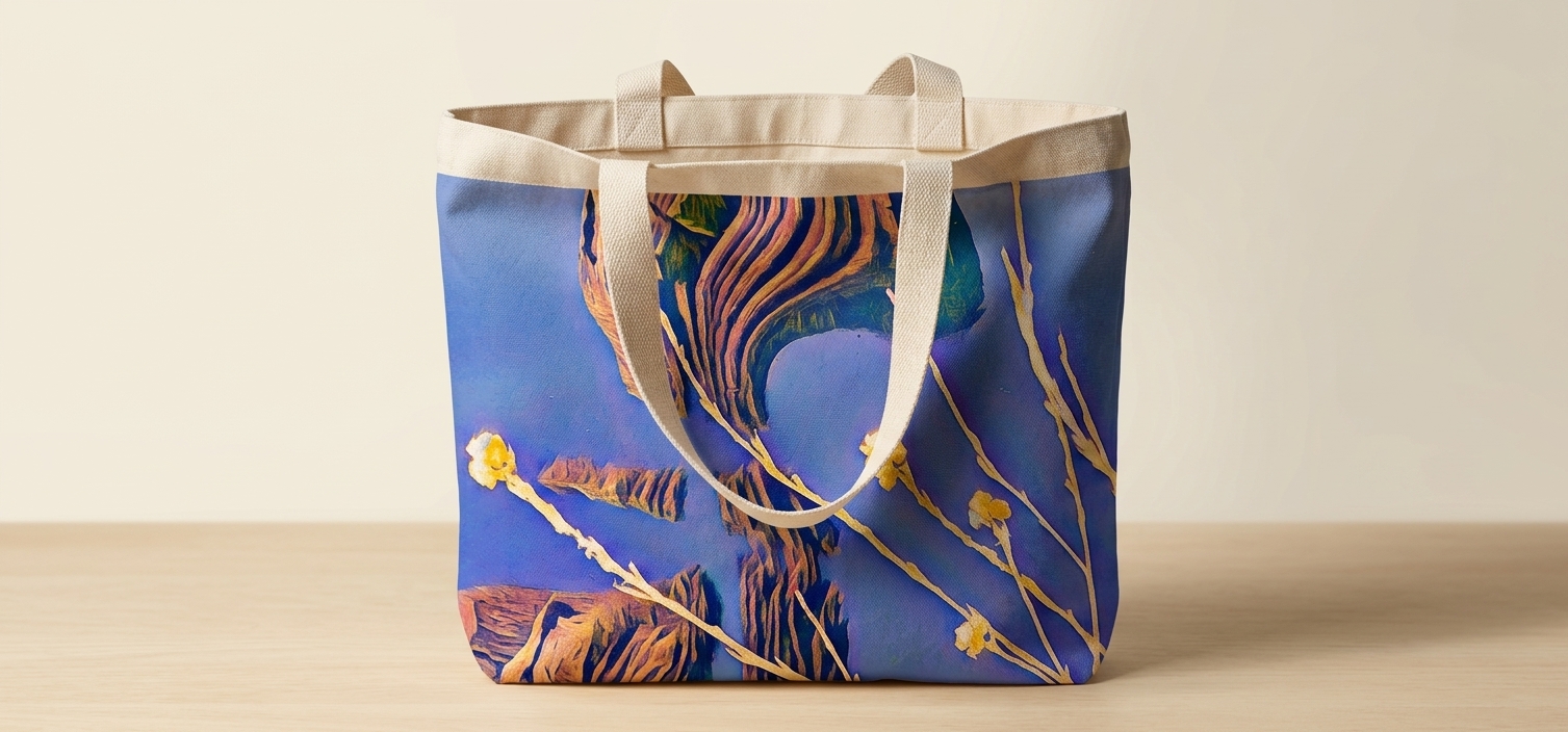 Stumped Reflection  on Tote Bag